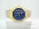 Fake Audemars Piguet Royal Oak Perpetual Calendar Watch Yellow Gold Blue (9)_th.jpg